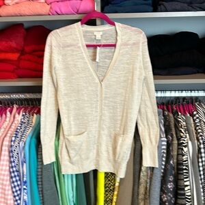 NWT J. Crew Beige Women's Cardigan